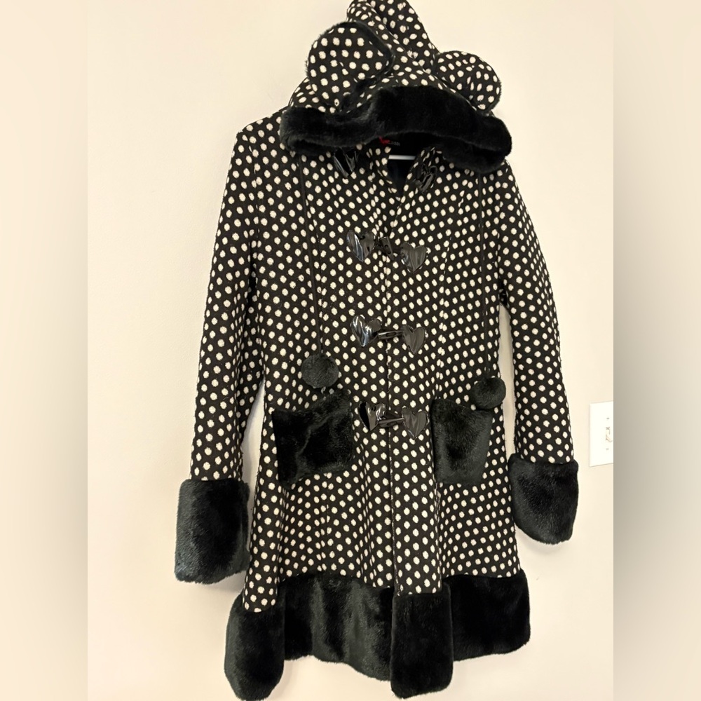 Hell Bunny Hooded Swing Coat